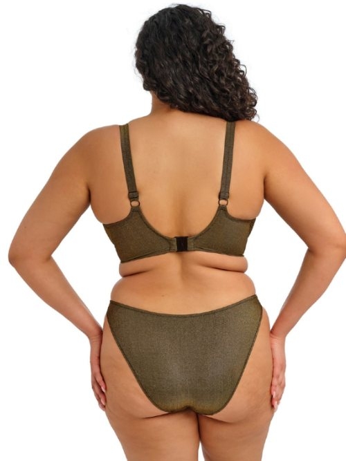 Elomi Swim Sunset Shimmer goud bikini broekje