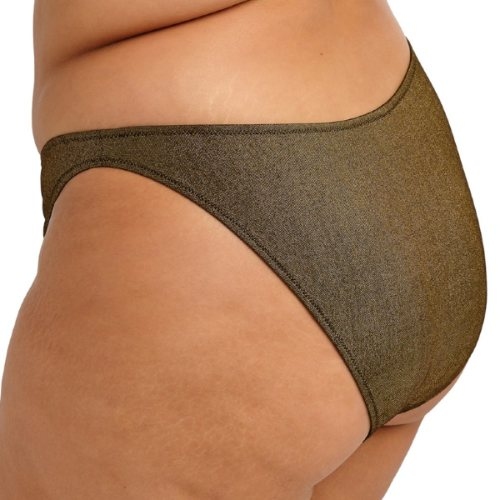 Elomi Swim Sunset Shimmer goud bikini broekje