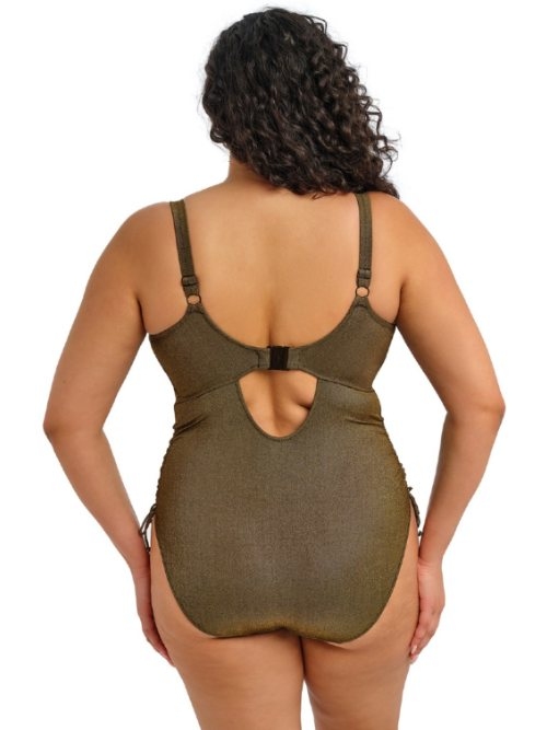 Elomi Swim Sunset Shimmer goud badpak
