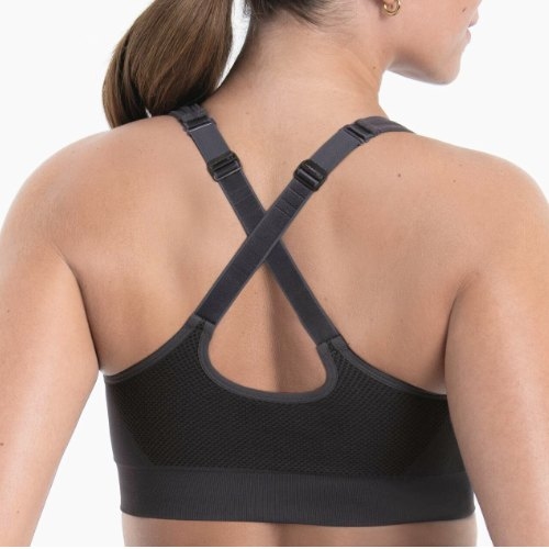 Anita Active Easy Move ZIP zwart sport bh