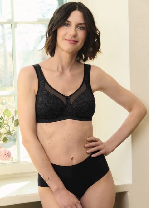 Anita Care Clara Art zwart/grijs prothese bh