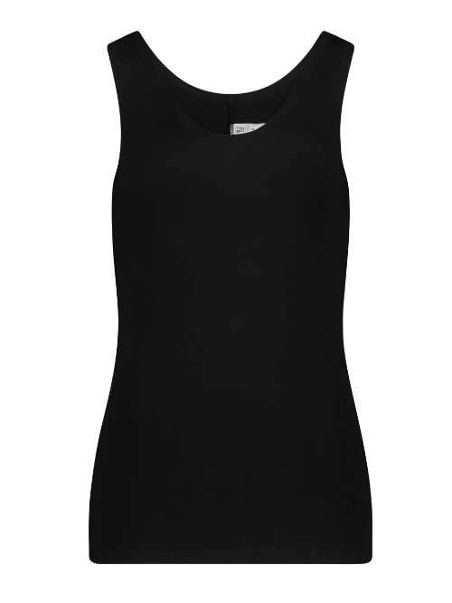 RJ Bodywear Allure zwart dames hemd