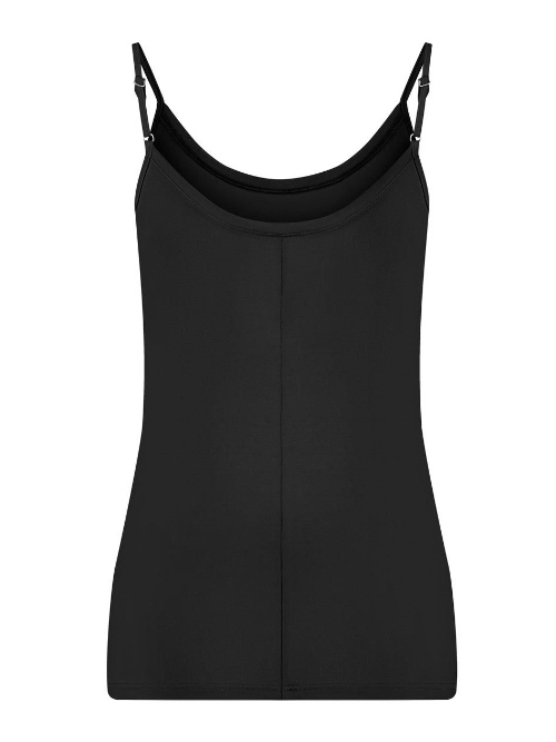 RJ Bodywear Allure zwart spaghetti top