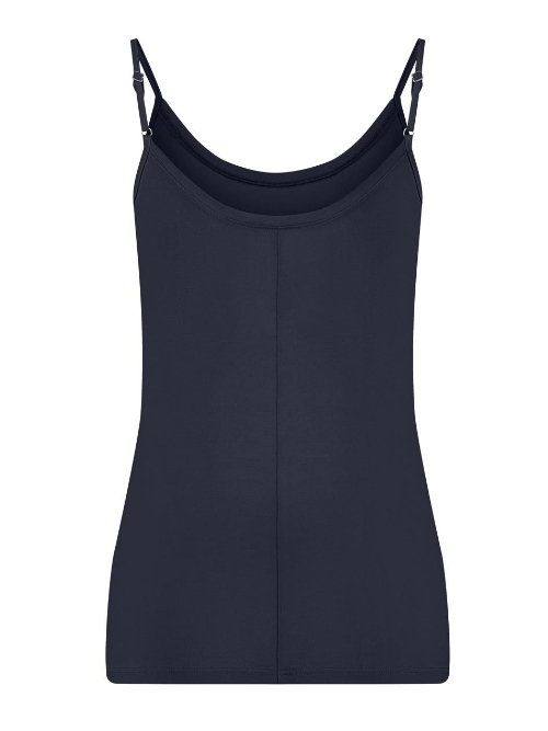 RJ Bodywear Allure marine blauw spaghetti top