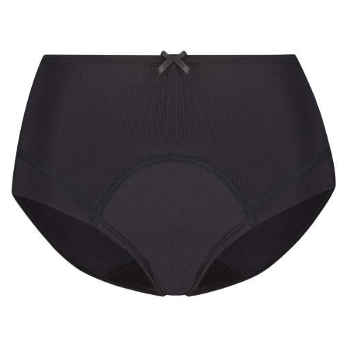 RJ Bodywear Period Undies zwart menstruatieslip