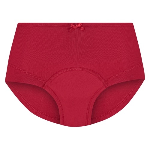 RJ Bodywear Period Undies rood menstruatieslip