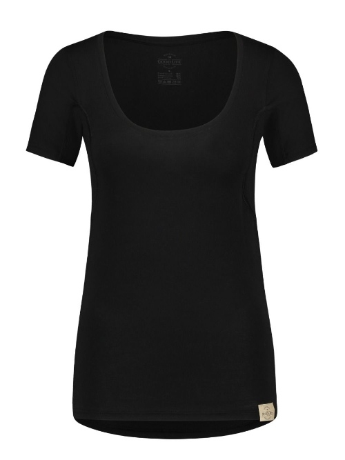 RJ Bodywear Sweatproof zwart top / shirt
