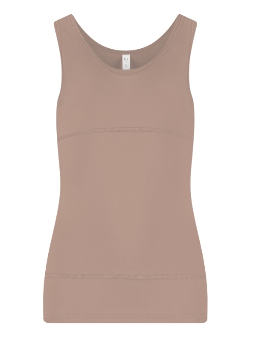 RJ Bodywear Pure Color Shape beige dames hemd