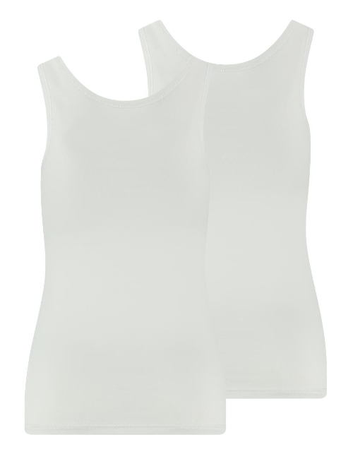 RJ Bodywear Pure Color Extra comfort wit dames hemd