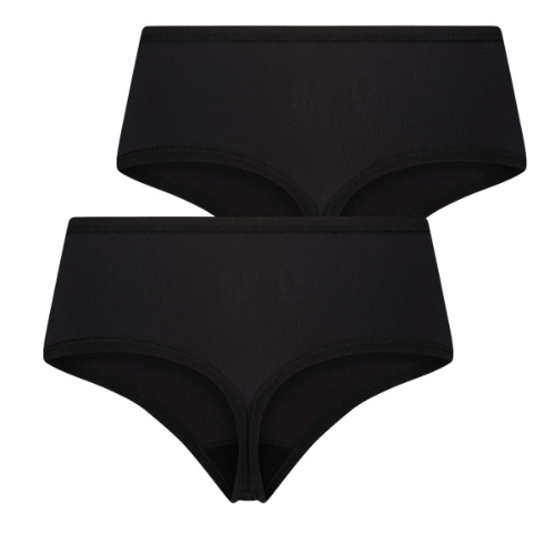 RJ Bodywear Pure Color Extra comfort zwart string
