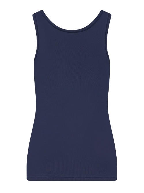 RJ Bodywear Pure Color Extra comfort marine blauw dames hemd