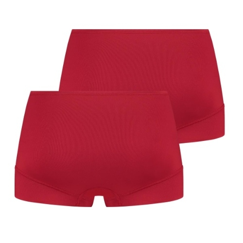 RJ Bodywear Pure Color Extra comfort rood short