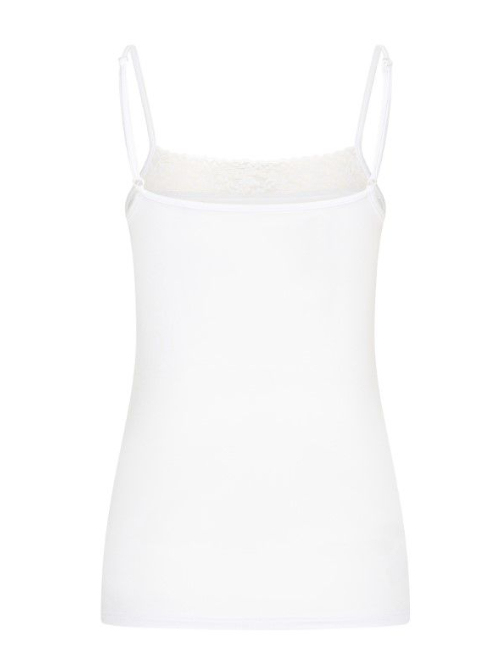 RJ Bodywear Pure Color wit dames hemd