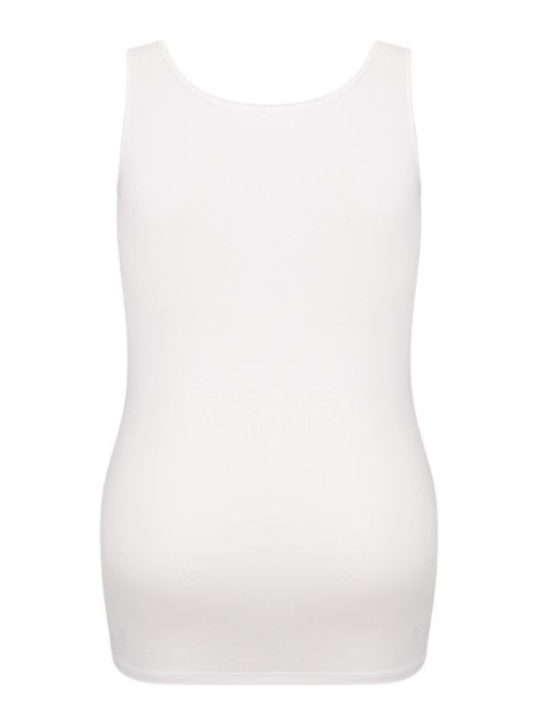 RJ Bodywear Pure Color wit dames hemd