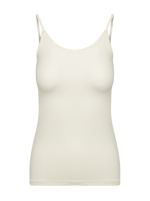 RJ Bodywear Pure Color ivoor spaghetti top