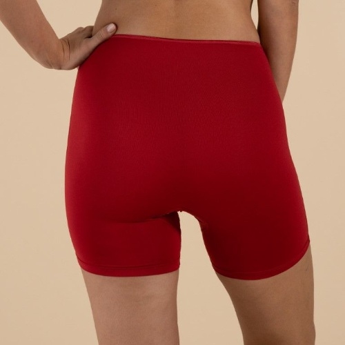 RJ Bodywear Pure Color rood short