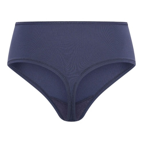 RJ Bodywear Pure Color marine blauw string