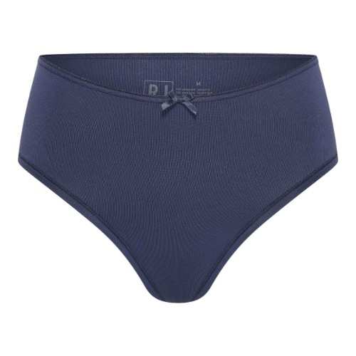 RJ Bodywear Pure Color marine blauw string