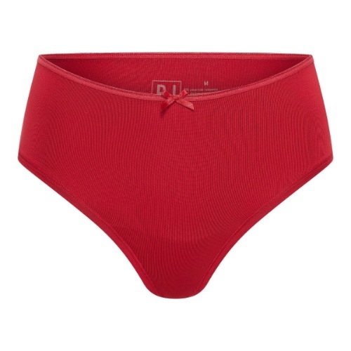 RJ Bodywear Pure Color rood string