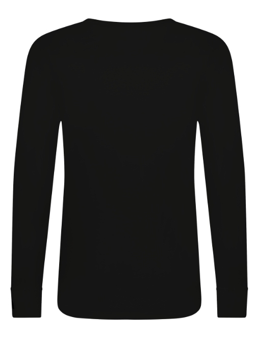 RJ Bodywear Men Thermo Pro zwart heren thermo t-shirt