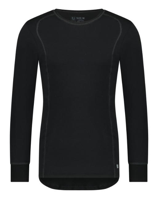 RJ Bodywear Men Climate Control zwart shirt