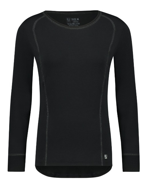 RJ Bodywear Climate Control zwart shirt