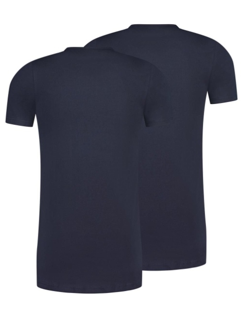 RJ Bodywear Men Everyday marine blauw shirt