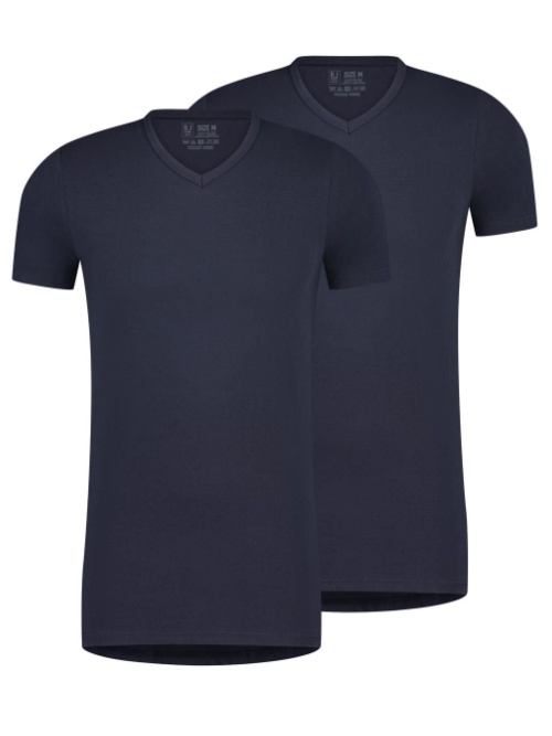 RJ Bodywear Men Everyday marine blauw shirt
