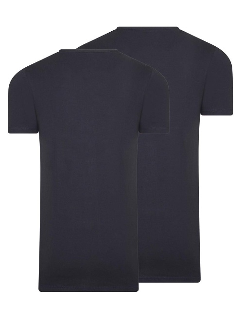 RJ Bodywear Men Everyday marine blauw shirt