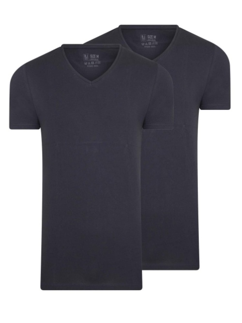 RJ Bodywear Men Everyday marine blauw shirt