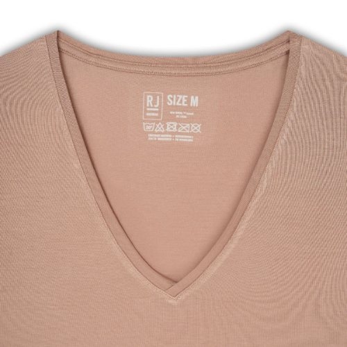 RJ Bodywear Men Good Life beige shirt