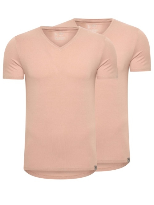 RJ Bodywear Men Good Life beige shirt