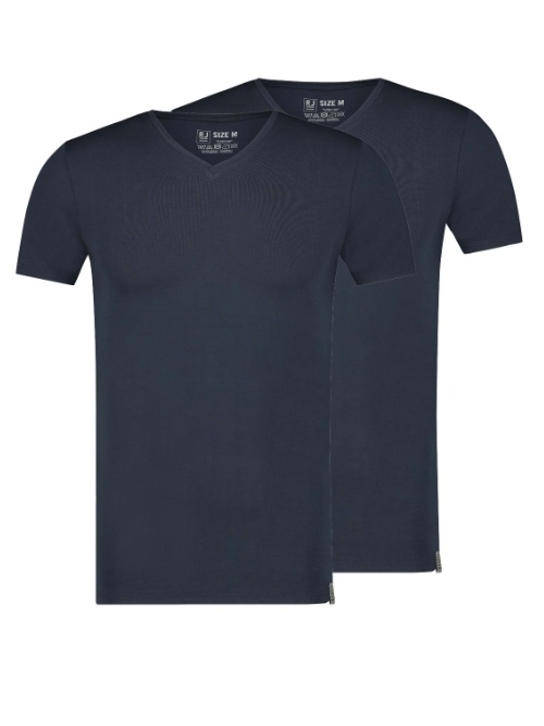 RJ Bodywear Men Good Life marine blauw shirt