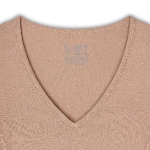 RJ Bodywear Men Sweatproof beige shirt