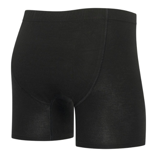 RJ Bodywear Men Sweatproof zwart katoenen boxershort