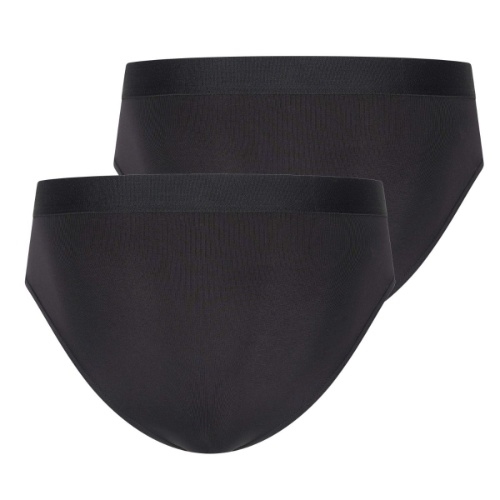 RJ Bodywear Men Pure Color zwart sport  slip