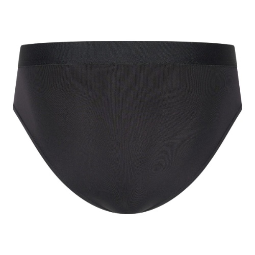 RJ Bodywear Men Pure Color zwart sport  slip
