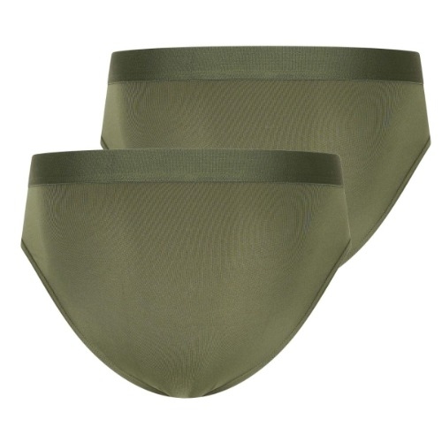 RJ Bodywear Men Pure Color groen sport  slip