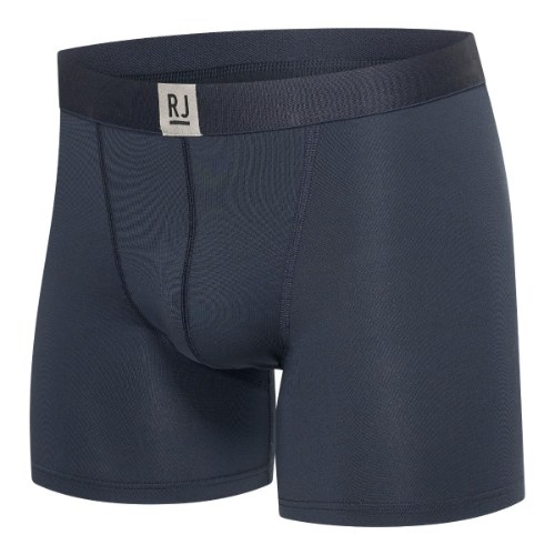 RJ Bodywear Men Pure Color marine blauw sport boxer