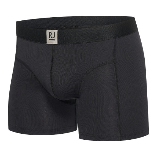 RJ Bodywear Men Pure Color zwart sport boxer