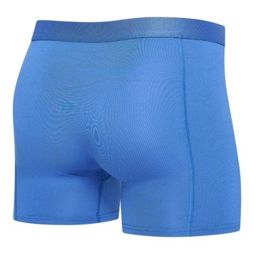 RJ Bodywear Men Pure Color blauw sport boxer