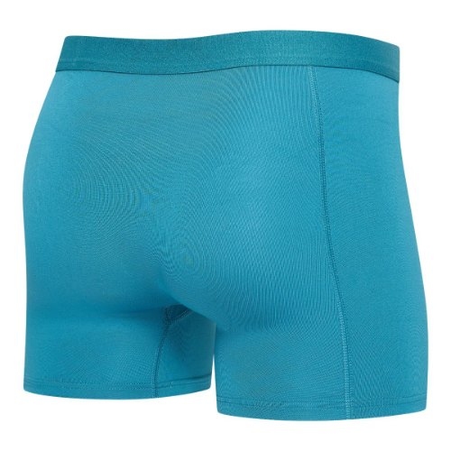 RJ Bodywear Men Pure Color petrol sport boxer