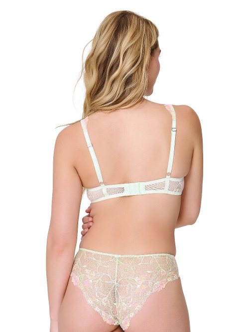 LingaDore Summer Flowers groen voorgevormde bh