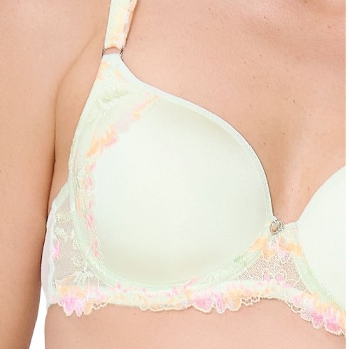 LingaDore Summer Flowers groen voorgevormde bh