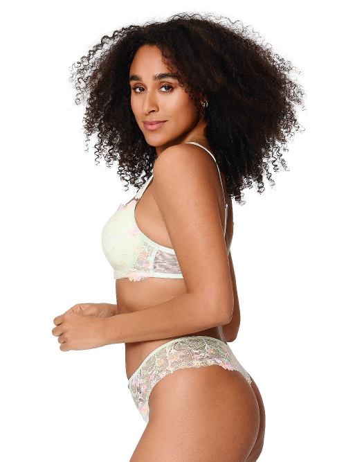 LingaDore Summer Flowers groen string
