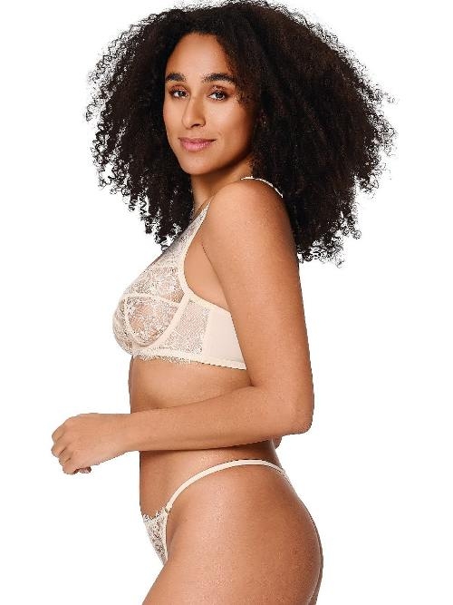 LingaDore Beautiful in Beige beige niet voorgevormde bh