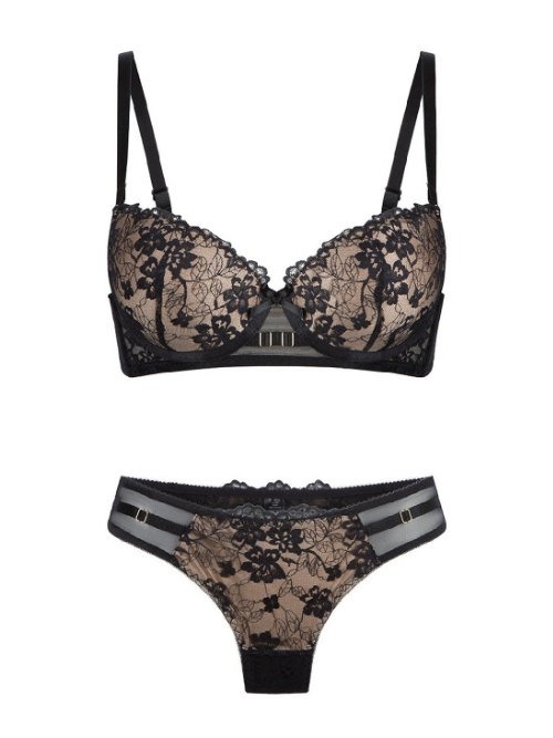 LingaDore Set Me Up zwart setjes