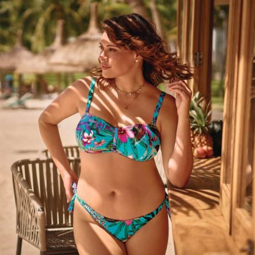Rosa Faia Badmode Adella blauw bikini broekje
