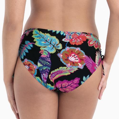 Rosa Faia Badmode Anny zwart/print bikini broekje