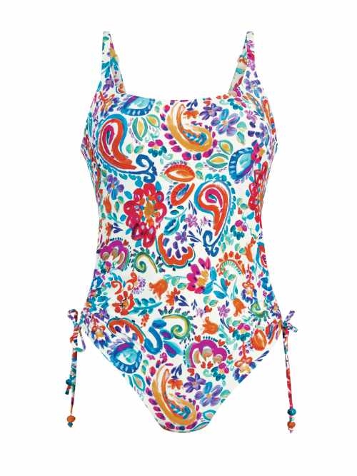 Rosa Faia Badmode Bianca wit/print badpak